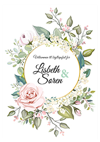 Velkomstplakater til Bryllup