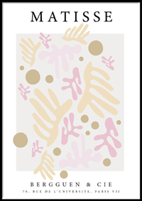 Matisse inspireret plakat