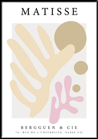 Matisse inspireret plakat II
