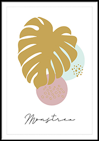 Plakat - Grafisk monstrea II