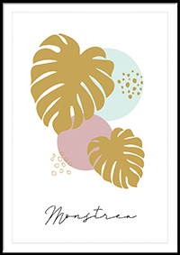 Plakat - Grafisk monstrea