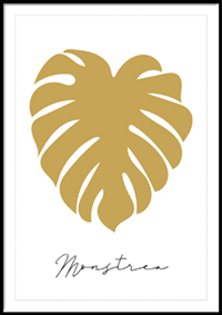 Plakat - Monstrea blad II