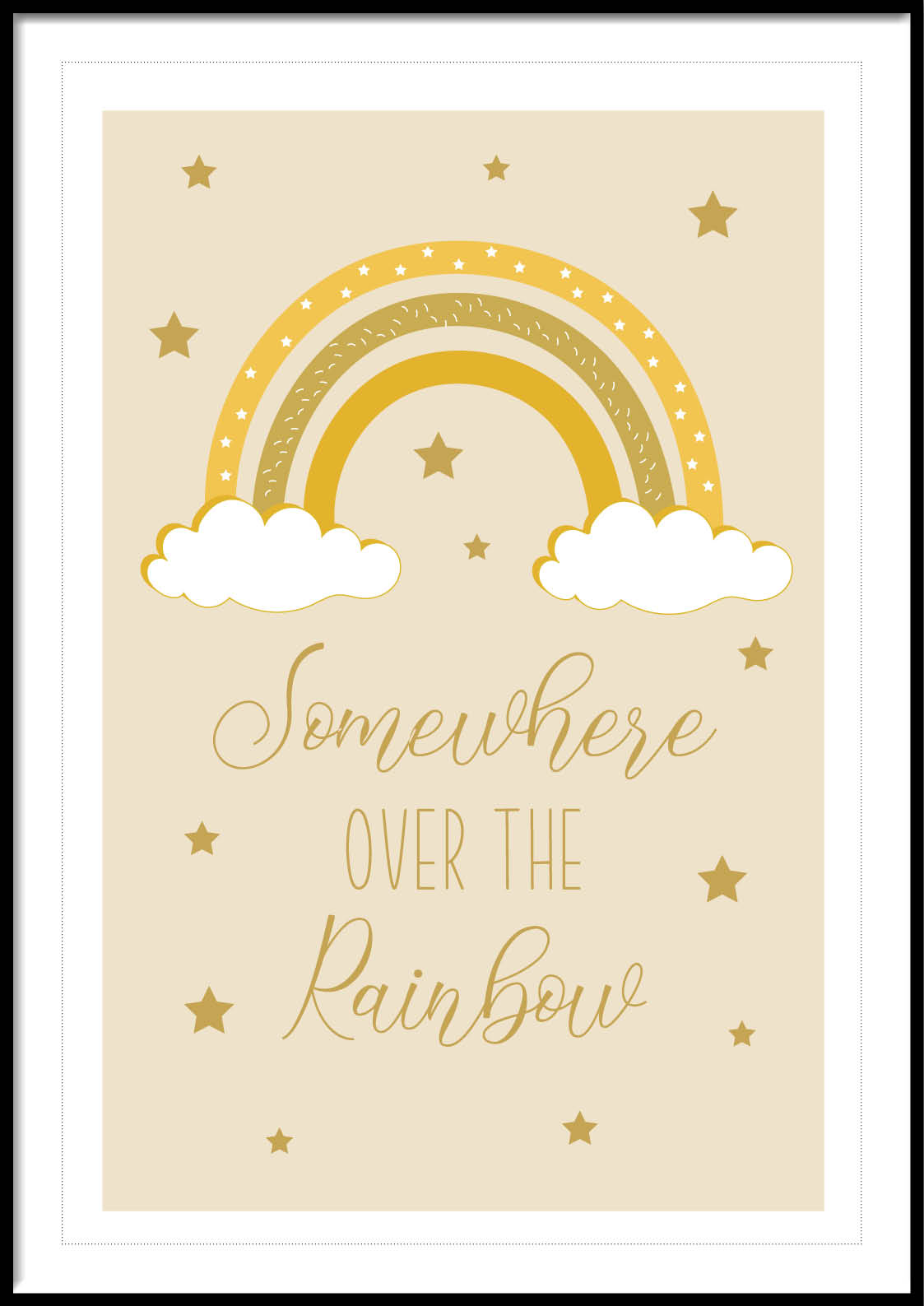 Plakat - Somewhere over the rainbow - Billede 2