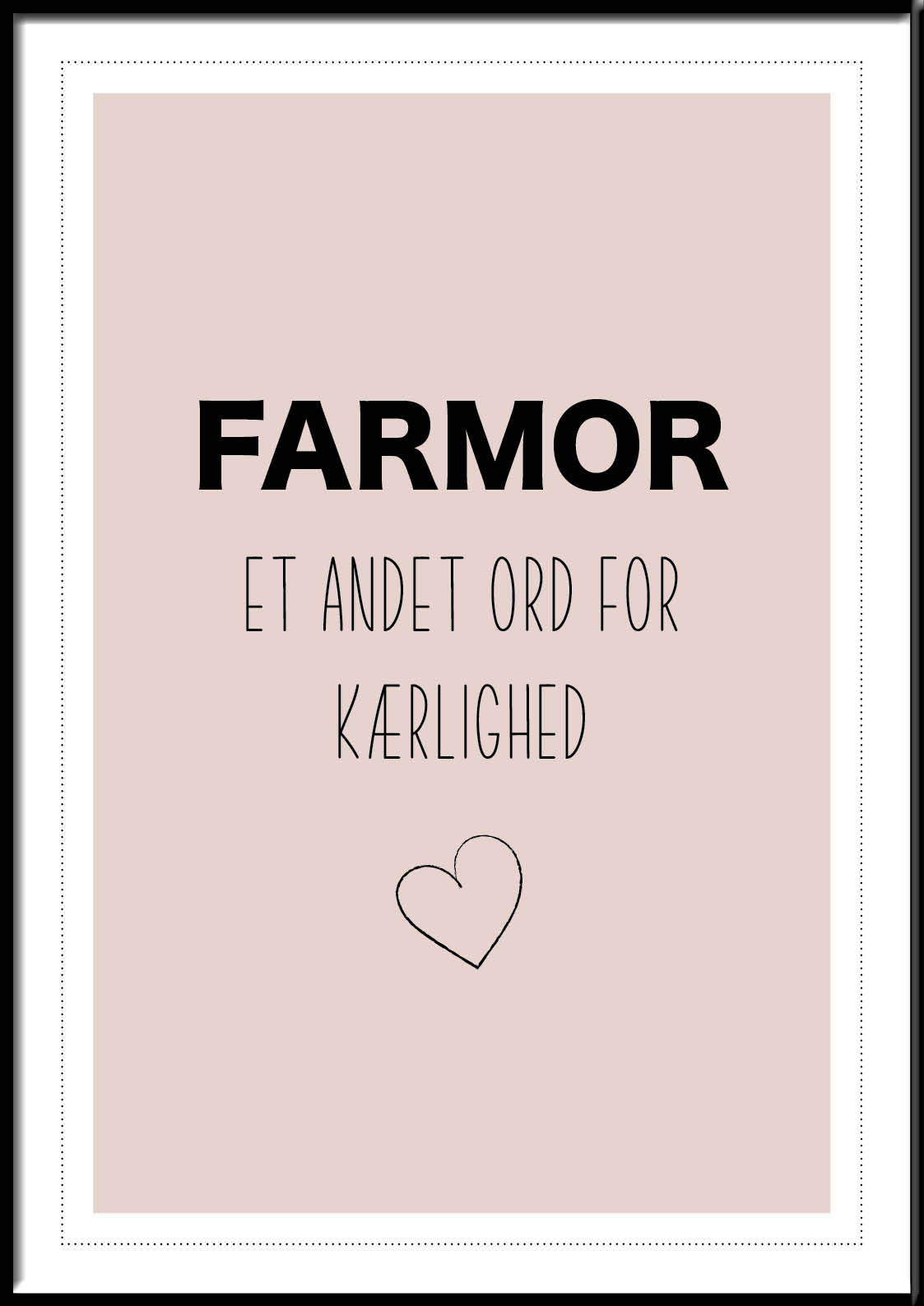 Plakat - Farmor et andet ord for kærlighed - Billede 2