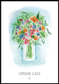 Kunstplakat - Sommerens glæder