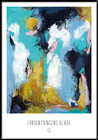 Kunstplakat - forventningens glæde