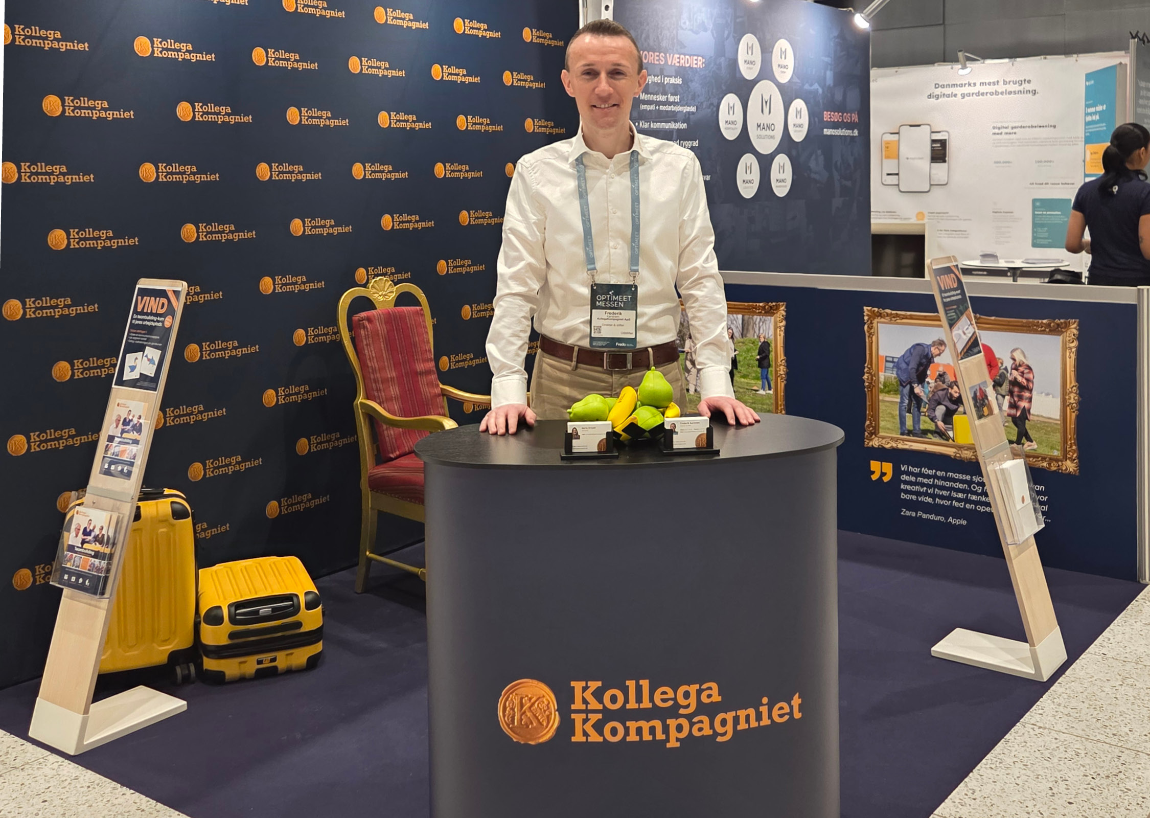 Messestand til stand i Bella Centret